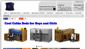 What Bedsandbunksdirect.co.uk website looked like in 2016 (7 years ago)