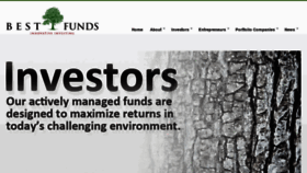 What Bestfunds.ca website looked like in 2016 (7 years ago)