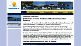 What Bootsinserat.de website looked like in 2016 (7 years ago)