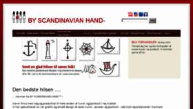 What Byscandinavianhand.com website looked like in 2016 (7 years ago)