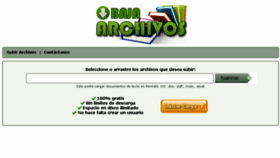 What Bajaarchivos.com website looked like in 2016 (7 years ago)
