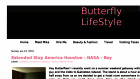 What Butterflylifestyle.com website looked like in 2016 (7 years ago)
