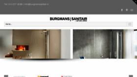 What Burgmanssanitair.nl website looked like in 2016 (7 years ago)