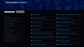 What Banglabot.com website looked like in 2016 (7 years ago)