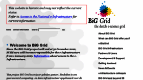 What Biggrid.nl website looked like in 2016 (7 years ago)