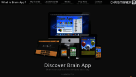 What Brainapp.net website looked like in 2016 (7 years ago)