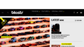 What Blastr.com website looked like in 2016 (7 years ago)
