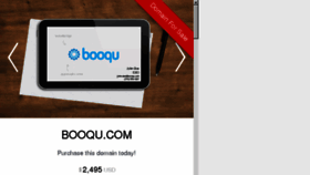 What Booqu.com website looked like in 2016 (7 years ago)
