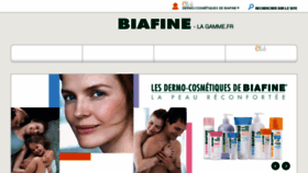 What Biafine-lagamme.fr website looked like in 2016 (7 years ago)