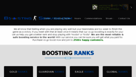 What Boosting-service.com website looked like in 2016 (7 years ago)