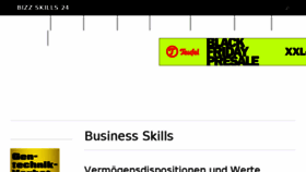 What Business-skills24.de website looked like in 2016 (7 years ago)