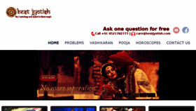 What Bestjyotish.com website looked like in 2016 (7 years ago)