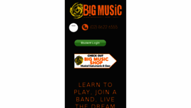 What Bigmusic.com.au website looked like in 2016 (7 years ago)