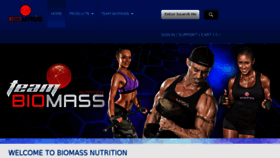 What Biomassnutrition.com website looked like in 2016 (7 years ago)