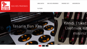 What Baskesmakinasi.com website looked like in 2016 (7 years ago)