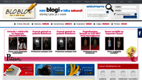 What Bloblo.pl website looked like in 2016 (7 years ago)