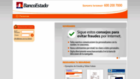What Bancapersonas.bancoestado.cl website looked like in 2016 (7 years ago)