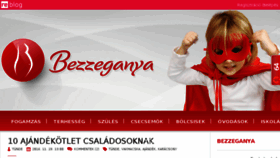 What Bezzeganya.reblog.hu website looked like in 2016 (7 years ago)