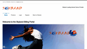 What Billing.skyband.mw website looked like in 2016 (7 years ago)