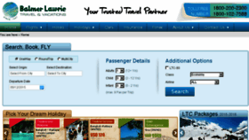 What Balmerlawrietravel.com website looked like in 2016 (7 years ago)