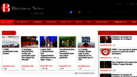What Businessnews.com.tn website looked like in 2016 (8 years ago)
