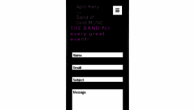 What Bandofgoldmusic.com website looked like in 2016 (7 years ago)