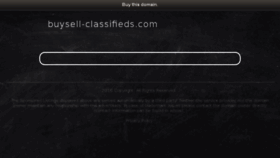 What Buysell-classifieds.com website looked like in 2016 (7 years ago)