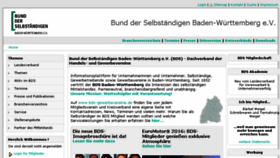 What Bds-bw.de website looked like in 2016 (7 years ago)