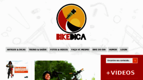 What Bikedica.com.br website looked like in 2016 (7 years ago)