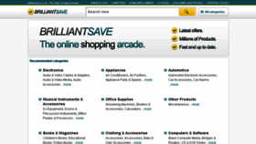 What Brilliantsave.co.uk website looked like in 2016 (7 years ago)