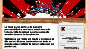 What Boraborasurfshop.es website looked like in 2016 (7 years ago)