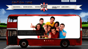 What Britishtime.com.tr website looked like in 2016 (7 years ago)