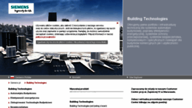 What Buildingtechnologies.siemens.pl website looked like in 2016 (7 years ago)