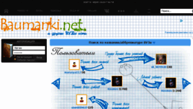 What Baumanki.net website looked like in 2016 (7 years ago)