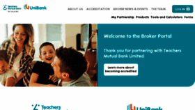 What Broker.tmbank.com.au website looked like in 2016 (7 years ago)
