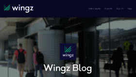 What Blog.wingz.me website looked like in 2016 (7 years ago)
