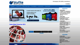 What Blufile.it website looked like in 2016 (7 years ago)
