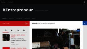 What Boerentrepreneur.com website looked like in 2016 (7 years ago)