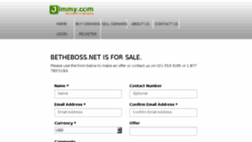 What Betheboss.net website looked like in 2016 (7 years ago)
