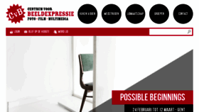 What Beeldexpressie.be website looked like in 2016 (7 years ago)