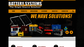 What Batterysystems.net website looked like in 2016 (7 years ago)