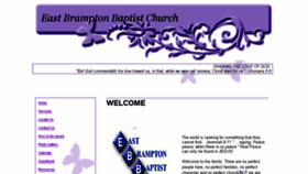 What Bramptonbaptistchurch.org website looked like in 2016 (7 years ago)