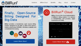 What Billrun.com website looked like in 2016 (7 years ago)