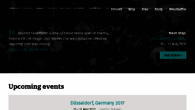 What Btconf.net website looked like in 2016 (7 years ago)