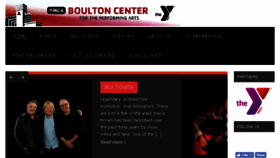 What Boultoncenter.org website looked like in 2016 (7 years ago)