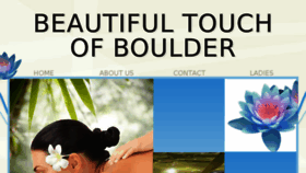 What Beautifultouchofboulder.com website looked like in 2016 (7 years ago)