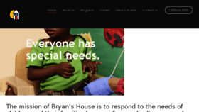 What Bryanshouse.org website looked like in 2016 (7 years ago)