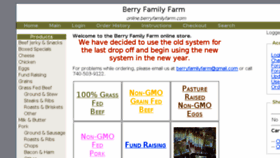 What Berryfamilyfarm.com website looked like in 2016 (7 years ago)