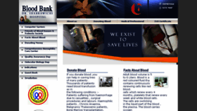 What Bloodbank-egypt.com website looked like in 2016 (7 years ago)