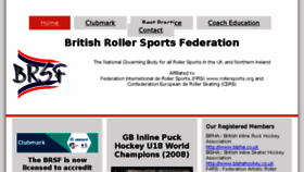 What Brsf.co.uk website looked like in 2016 (7 years ago)